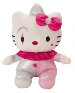 cute clown plush