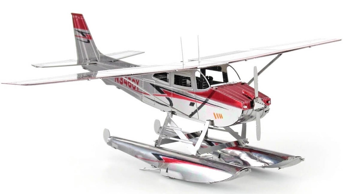 Metal Earth Cessna 182 Floatplane Twm Tom Wholesale Management