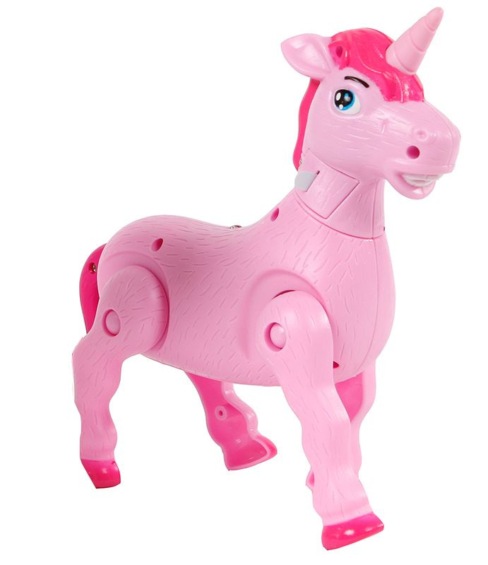 unicorn einhorn laufende mädchen 18 x 17 cm rosa  twm tom